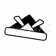 兜　白抜き 兜,飾り,武具のシルエット素材