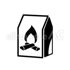 着火剤 アウトドア,レジャー,キャンプのシルエット素材