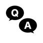 質問 質問 質問,答え,回答,疑問,Q,A,メール,問い合わせ,吹き出し,アルファベットのシルエット素材