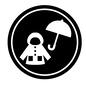 梅雨 梅雨,カッパ,かっぱ,雨具,レインコート,傘,雨,雨降り,子供用,アイコンのシルエット素材