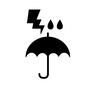 雨 雨 天気,天気予報,天候,気候,雨,雨音,傘,雷雨,雷,稲妻のシルエット素材