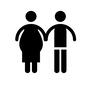 妊婦と家族 メディカル,医療,病院,産婦人科,妊婦,人物,女性,ピクトグラム,妊娠中,マタニティのシルエット素材