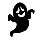 おばけ おばけ おばけ,お化け,幽霊,ハロウィン,イベント,秋,10月,10月31日,ハロウィンパーティー,祭りのシルエット素材