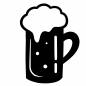 ビール ビール,生ビール,アルコール,生中,ビアガーデン,飲み物,飲酒,泡,飲み会,祭りのシルエット素材