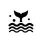 海 海 海,クジラ,くじら,鯨,しっぽ,シッポ,尾びれ,泳ぐ,景色,風景のシルエット素材