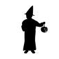 仮装 仮装 仮装,人,子供,とんがり帽子,ジャックオーランタン,ランタン,ハロウィン,10月,秋,ハロウィーンのシルエット素材