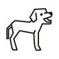 犬 犬 折れ耳,垂れ耳,吠える,ペット,飼い犬,愛犬,イヌ,いぬ,生物,生き物のシルエット素材