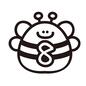 数字8 8,ハチ,八,蜜蜂,ミツバチ,はち,動物,アニマル,数字,ナンバーのシルエット素材
