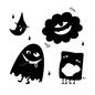 お化け お化け ホラー,ゾンビ,モンスター,ゴースト,お化け,魔界,お化け屋敷,怖い,怖い話,恐怖のシルエット素材