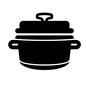 鍋 鍋 キッチン,台所,料理,調理,調理器具,クッキング,キッチンツール,キッチン用品,ココット,鍋のシルエット素材