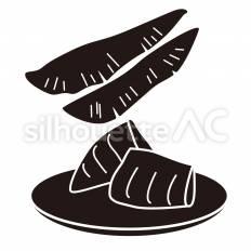 かずのこ かずのこ,魚卵,皿のシルエット素材