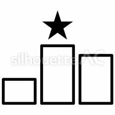 ランキングのアイコン リッチメニュー,アイコン,lineのシルエット素材