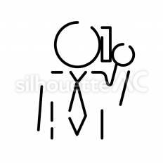 電話　男性 ピクトグラム,ピクトサイン,アイコンのシルエット素材