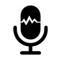 AIマイク AIマイク aiマイク,マイク,ai,音声認識,音声入力,iot,話す,人工知能,テクノロジー,未来のシルエット素材