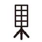 ライト ライト,機材,長方形,縦長,三脚,撮影機材,照明機材,丸型,丸型三脚,照明のシルエット素材