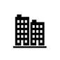 マンション マンション マンション,ビル,都会,賃貸物件,高層ビル,賃貸,分譲,建物,不動産,2棟のシルエット素材