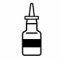 点鼻薬 点鼻薬 点鼻薬,花粉症,治療,薬,耳鼻科,ビジネス,薬局,花粉症対策,病院,病気のシルエット素材