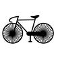 自転車 自転車 競輪,競技,マウンテンバイク,自転車,チャリ,走行,車両,一人乗り,停車,二輪のシルエット素材
