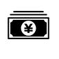 札 札 紙幣,お札,円,マーク,お金,金銭,日本円のシルエット素材