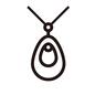 ネックレス ネックレス,首飾り,首飾,ペンダント,ペンダントトップ,宝石,貴金属,アクセサリー,アクセのシルエット素材
