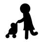 ベビーカー ベビーカー,散歩,乳母車,バギー,育児,子育て,親子,子供,赤ちゃん,あかちゃんのシルエット素材