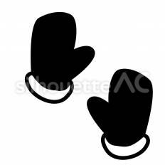 手袋 手袋,防寒,もこもこのシルエット素材