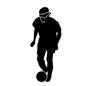 5人制サッカー 5人制サッカー 5人制サッカー,サッカー,ボール,アイマスク,人物,人,1人,パラスポーツ,パラリンピック,障がい者スポーツのシルエット素材