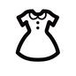 ワンピース ワンピース ワンピース,洋服,スカート,婦人服,服,ショッピング,子供服,買い物,服売り場のシルエット素材