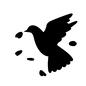 鳥 鳥 鳥,とり,トリ,ハト,鳩,はと,バード,生き物,動物,飛ぶのシルエット素材