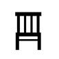 椅子 イス,いす,椅子,チェア,チェアー,木製チェア,ダイニングチェア,一人掛け,インテリア,家具のシルエット素材