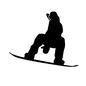 スノーボード スノボ,ボード,滑る,ポーズ,スノボー,スノーボード,ウィンター,スポーツ,人,人物のシルエット素材
