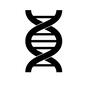 DNA DNA メディカル,医療,病院,サイエンス,DNA鑑定,DNA二重らせん構造,研究,DNA,らせん,遺伝子のシルエット素材