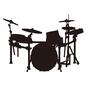 ドラムセット ドラムセット ドラムセット,バンド,ドラム,シンバル,打楽器,楽器,バスドラム,シンバルスタンド,演奏,音楽フェスのシルエット素材