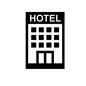 ホテル ホテル ビジネス,建物,ホテル,ビジネスホテル,外観,看板,横書き,英語,自動ドア,入口のシルエット素材