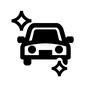 新車 新車 新車,車,自動車,マイカー,洗車,ピカピカ,新しい,掃除,清潔,清掃のシルエット素材