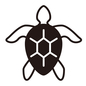 上から見たカメ 上から見たカメ カメ,ウミガメ,亀,俯瞰,甲羅,海の生き物,海,生き物,生物,1匹のシルエット素材