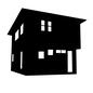 家 家,ハウス,戸建,一戸建て,デザイン住宅,住宅,モデルハウス,マイホーム,自宅,住まいのシルエット素材