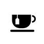 紅茶 紅茶 ティーバック,紅茶,ティーカップ,ティーパック,ホットドリンク,ドリンク,ティータイム,飲み物,暖かい飲み物,おやつのシルエット素材