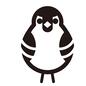 野鳥 野鳥 野鳥,山鳥,小鳥,正面,ストライプ,線,全身,ぷくぷく,とまる,生物のシルエット素材