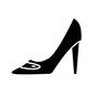 ハイヒール ポインテッドトゥ,ハイヒール,ピンヒール,パンプス,婦人靴,靴,履物,履き物,クツ,くつのシルエット素材