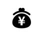 財布 財布 円,日本円,財布,がま口,金融,ファイナンス,経済,銀行,お金,貨幣のシルエット素材
