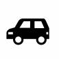 車　横向き 車,横向き,乗用車,タイヤ,ホイール,窓,ドア,ライト,車体,屋根のシルエット素材