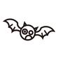 こうもり 蝙蝠,こうもり,コウモリ,飛ぶ,羽,コミカルハロウィン,ハロウィン,ハロウィーン,10月,秋のシルエット素材