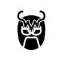 覆面 覆面 マスク,触覚,顔,覆面,プロレス,スポーツ,アイコン,素材,マスク,プロレスマスクのシルエット素材