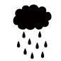 雨 雨 雨,雨降り,雨の日,雲,雨粒,天気,悪天候,梅雨,降雨,雨天のシルエット素材
