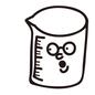 計量カップ 計量カップ 計量カップ,カップ,目盛,計る,計量,容器,1カップ,顔,かわいい,簡単のシルエット素材