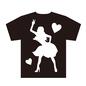 アイドルグッズ アイドルグッズ アイドルグッズ,応援グッズ,Tシャツ,半袖,ハート,女性アイドル,コンサート,イベント,ライブ,芸能人のシルエット素材