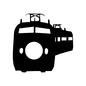 電車 電車 乗り物,停車,走行,列車,車両,急行,鉄道,新幹線,特急,先頭車両のシルエット素材