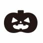 笑った顔のジャックオーランタン ハロウィン,笑う,ジャックオーランタン,イベント,秋,10月,10月31日,季節,パーティー,祭りのシルエット素材