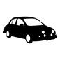 車 車 乗り物,車,カー,走行,停止,四輪,運転,クラシックカー,レトロカー,普通車のシルエット素材